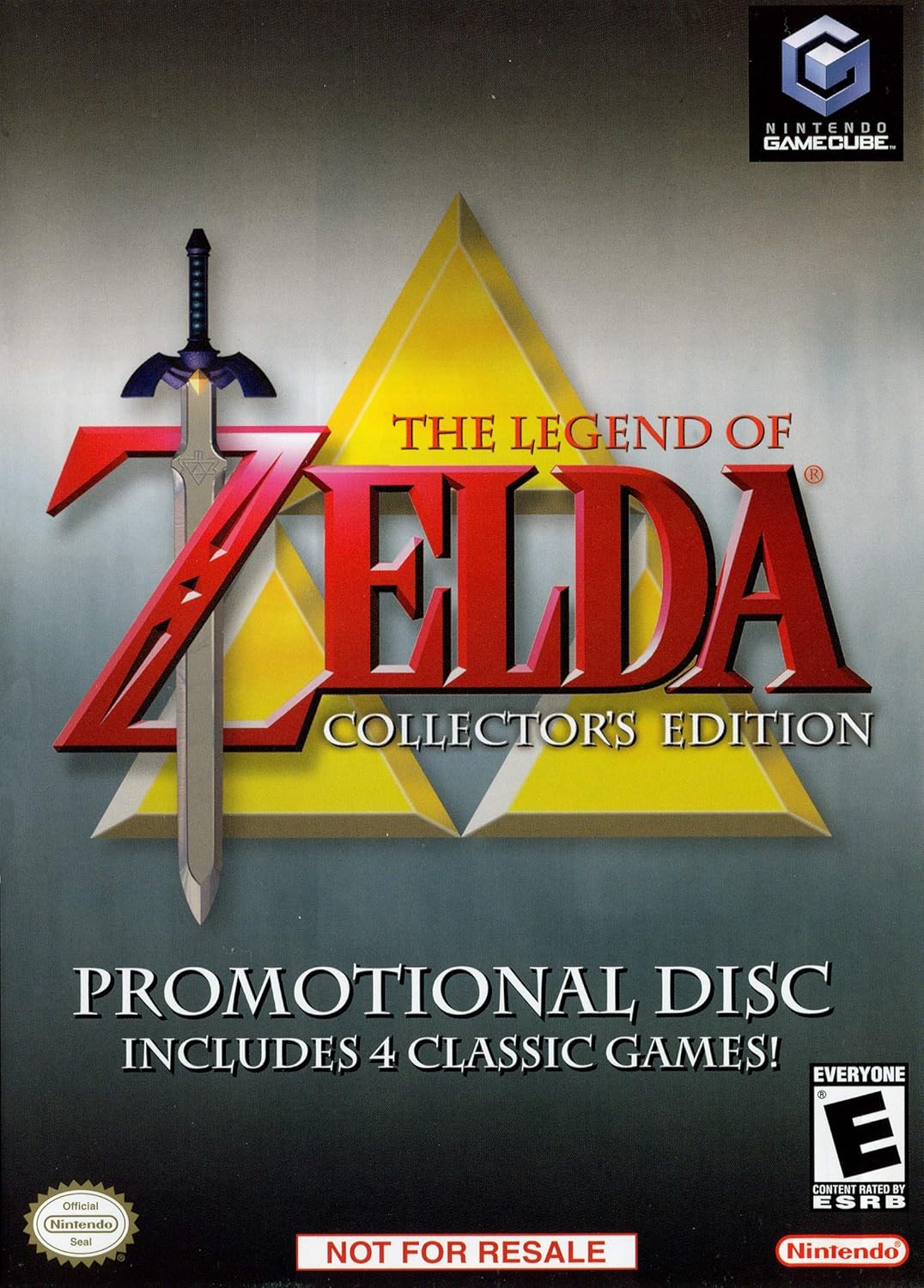 The Legend Of Zelda: Collectors Edition (GAMECUBE) - No Manual