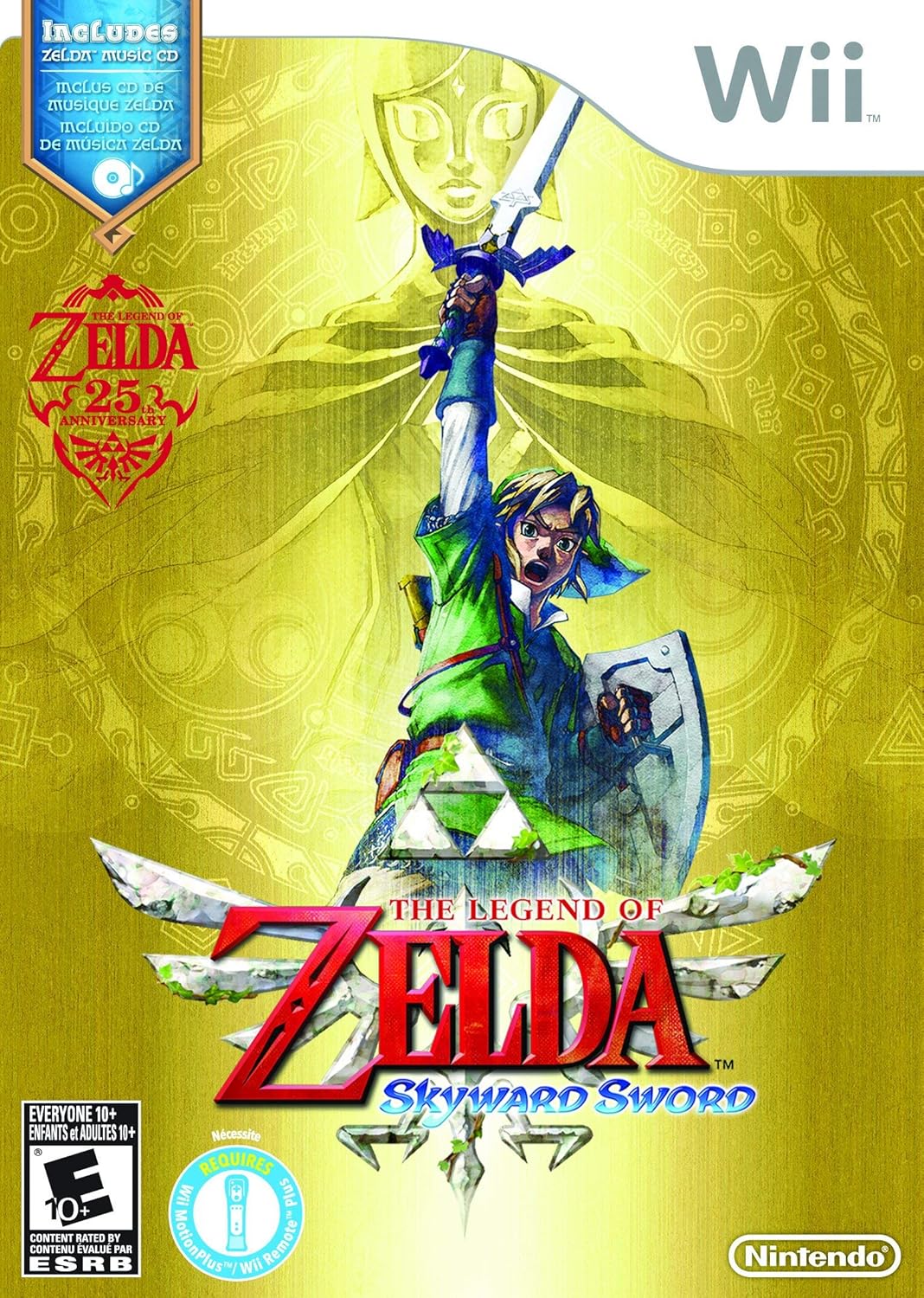 The Legend Of Zelda: Skyward Sword (Wii) - No Manual