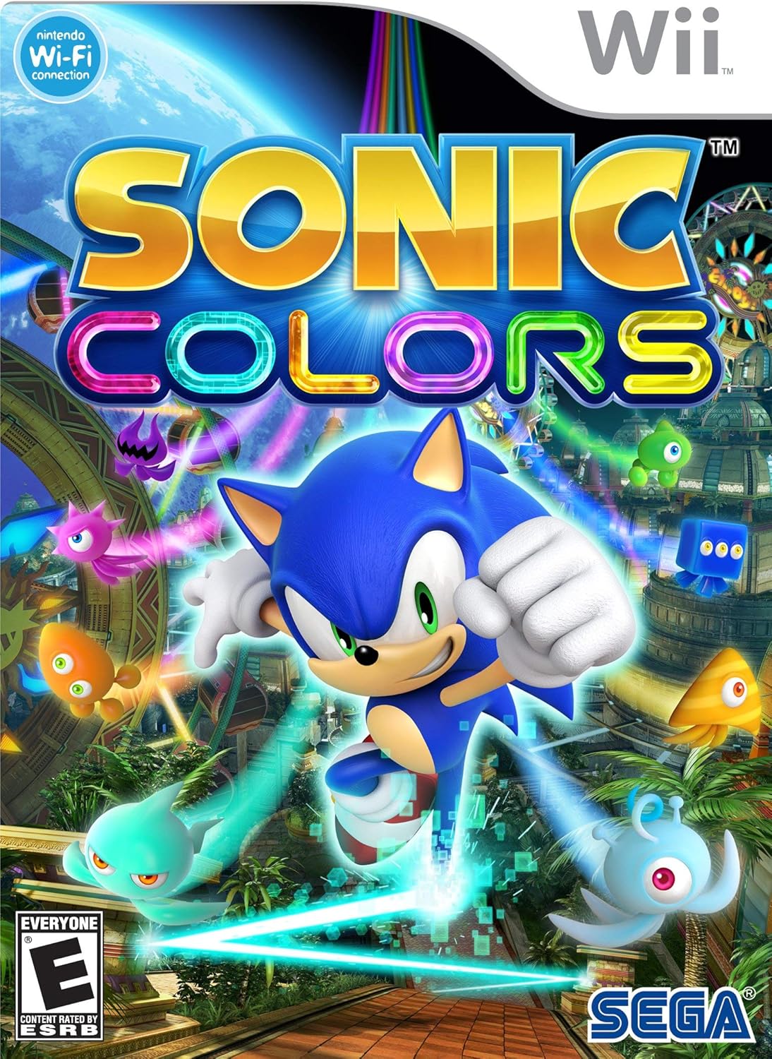 Sonic Colors (Wii) - No Manual