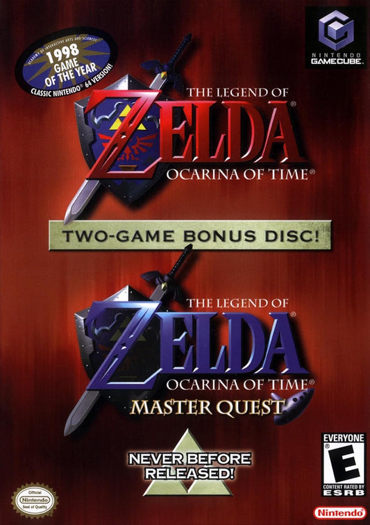 The Legend Of Zelda: Ocarina Of Time / Master Quest (GAMECUBE) - No Manual