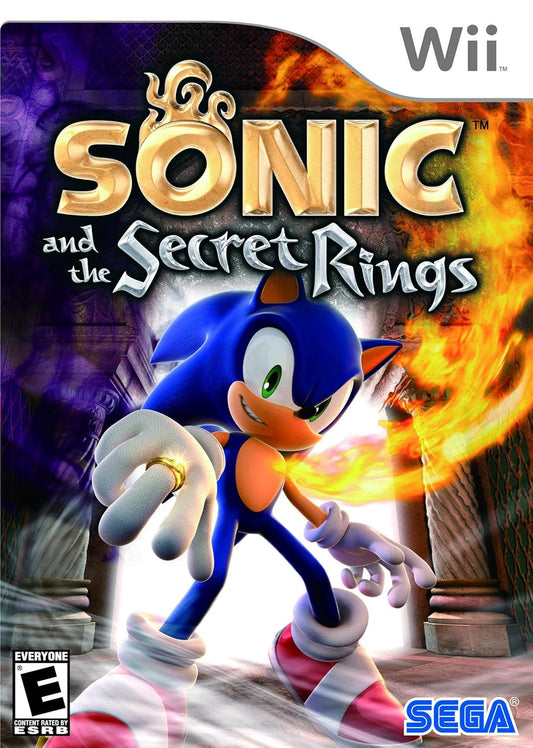Sonic and the Secret Rings (Wii) - No Manual